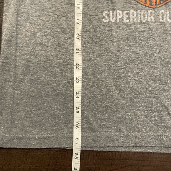 VINTAGE STYLE HARLEY DAVIDSON MOTORCYCLE T-SHIRT MENS SIZE LARGE CLARKSVILLE TN - Picture 8 of 9